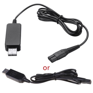 4.3V USB Power Adapterชาร์จสายเคเบิลสำหรับPhilipsใบมีดเครื่องโกนหนวดสำหรับYQ318 A00390 QP2520/72