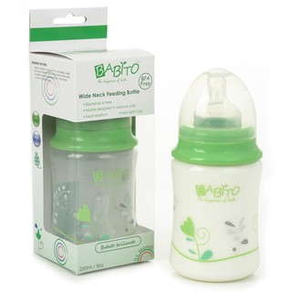 Babito ขวดนม BPA-Free ขนาด 8oz รุ่นคอกว้าง