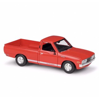 รถโมเดลเหล็กกระบะMaisto 1:24 ปี1973 Datsun 620 Pick-up ฝากระโปรงท้ายและประตูข้างสามารถเปิดได้