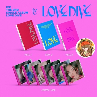 [พร้อมส่ง] อัลบั้ม IVE 2nd Digital Album Photobook+Jewel case ver. [LOVE DIVE] + การ์ด Starship Square/Ktown4U