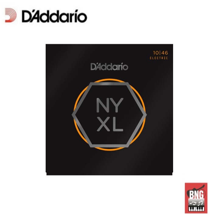 D'ADDARIO NYXL-1046 สายกีตาร์ไฟฟ้า เบอร์ 10 แข็งแรง ทนทาน เสียงไม่เพี้ยน
