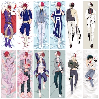 ปลอกหมอนคอสเพลย์ การ์ตูน My Hero Academia Dakimakura Otaku Hug Todoroki Shoto สําหรับตกแต่งห้องนอน