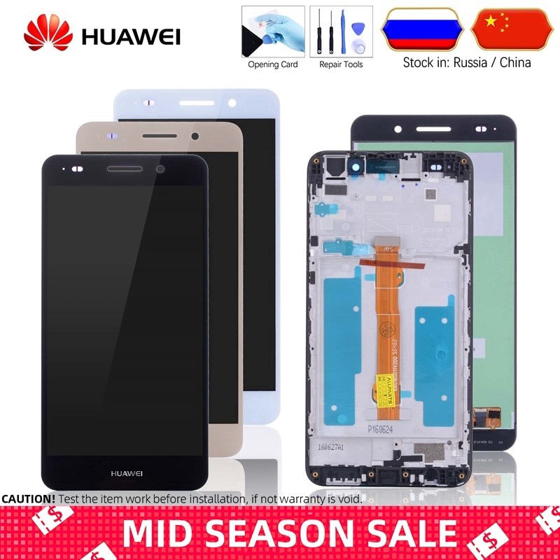 สําหรับhuawei Y6 II LCD Touch Screen Digitizer Y6II Holly 3 CAM-L23 CAM-L03 CAM-L21 CAM-AL00