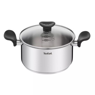 TEFAL PRIMARY IH หม้อต้มพร้อมฝาแก้ว 20 ซม.