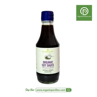 PB Farm ซีอิ๊ว ออร์แกนิค ตราพีบีฟาร์ม Organic Soy Sauce (200ml)