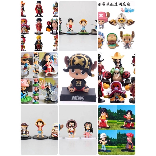 🇨🇷 ส่งจากในไทย กทม. 🇨🇷โมเดล One Piece โมเดลวันพีช ฟิกเกอร์ โมเดลลูฟี่ โซโล ซันจิ อุซป นามิ ราชาโจรสลัด โรเจอร์ หนวดขาว V