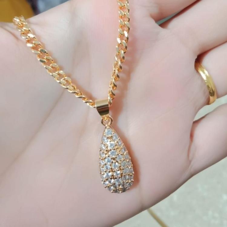 P8g3 ชุดสร้อยคอจี้เครื่องประดับแฟชั่นสําหรับผู้หญิงผู้ใหญ่ KL2102