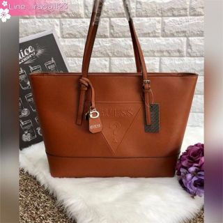 GUESS SAFFIANO SHOPPER BAG ของแท้ ราคาถูก