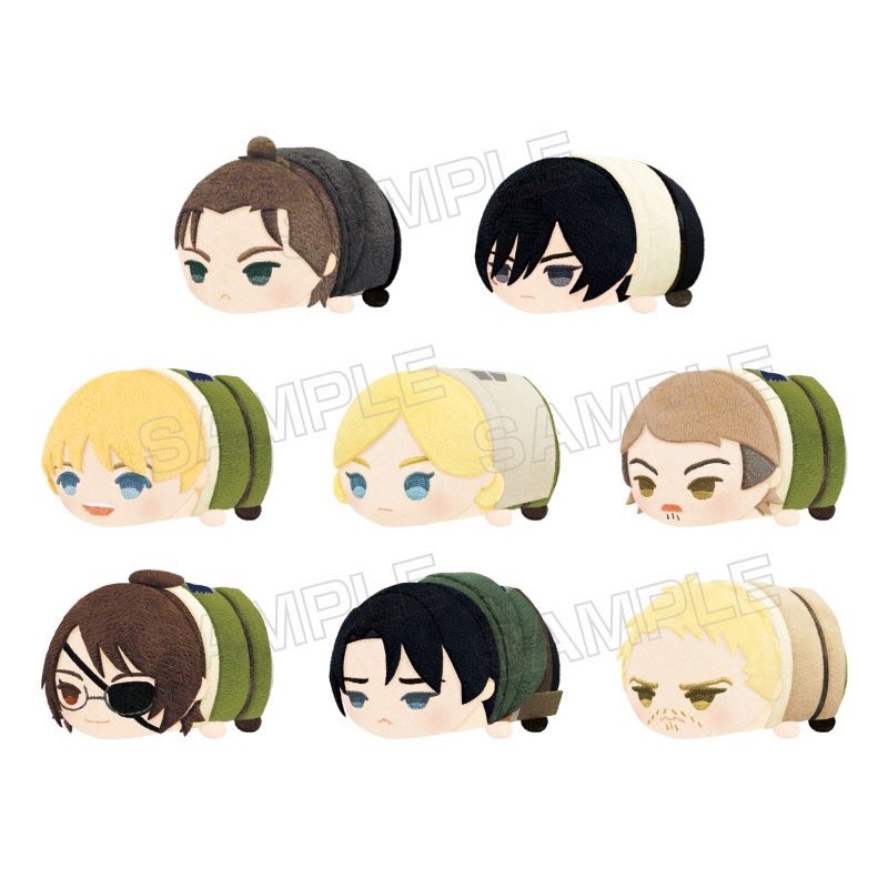 (❌ติดจอง ห้ามกด❌) Mochi Mochi Attack on Titan โมจิไททัน (lot animate jp) ผ่าพิภพไททัน