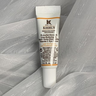 Kiehls Powerful-Strength Line-Reducing &amp; Dark Cycle-Diminishing Vitamin C Eye Serum 3 ml.