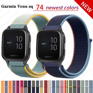 สายนาฬิกาข้อมือไนล่อนสําหรับ Garmin Venu Sq / Venu Sq Music