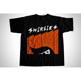 คอลูกเรือเสื้อยืดคอกลมขายดี เสื้อยืดคลาสสิก พิมพ์ลายวง Swirlies Shoegaze ของขวัญสําหรับเขา KKfggm20MGlgap43ผ้าฝ้ายแท้