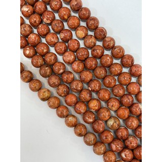 ลูกปัดปะการังฟองน้ำ sponge coral beads 10 MM