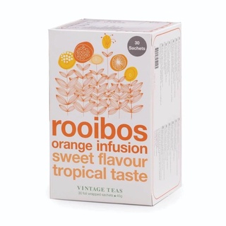 วินเทจที รอยบอสออเร้นจ์ 45ก.VINTAGE TEAS ROOIBOS ORANGE 45G.