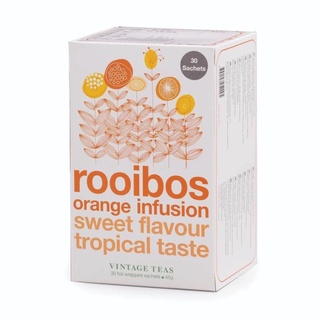 วินเทจที รอยบอสออเร้นจ์ 45ก.VINTAGE TEAS ROOIBOS ORANGE 45G.