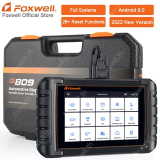 [จัดส่งจากประเทศไทย] Foxwell NT809 OBD2 เครื่องสแกนระบบน้ำมัน แบบมืออาชีพ SRS EPB TPMS IMMO Injector Coding รีเซ็ตเครื่องมือวินิจฉัยอัตโนมัติยานยนต์