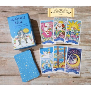 Kawaii Tarot ไพ่ทาโร่ต์แท้ธีมญี่ปุ่น ไพ่ยิปซีแท้ลดราคา ไพ่ยิปซี ไพ่ทาโร่ต์ ไพ่ออราเคิล Tarot Oracle Card Deck