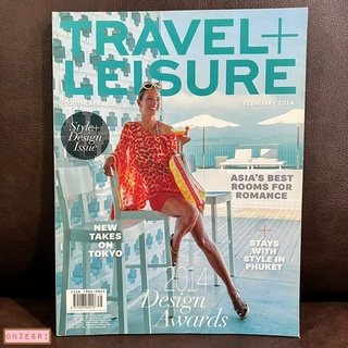 นิตยสารภาษาอังกฤษ Travel+Leisure Southeast Asia : FEB 2014