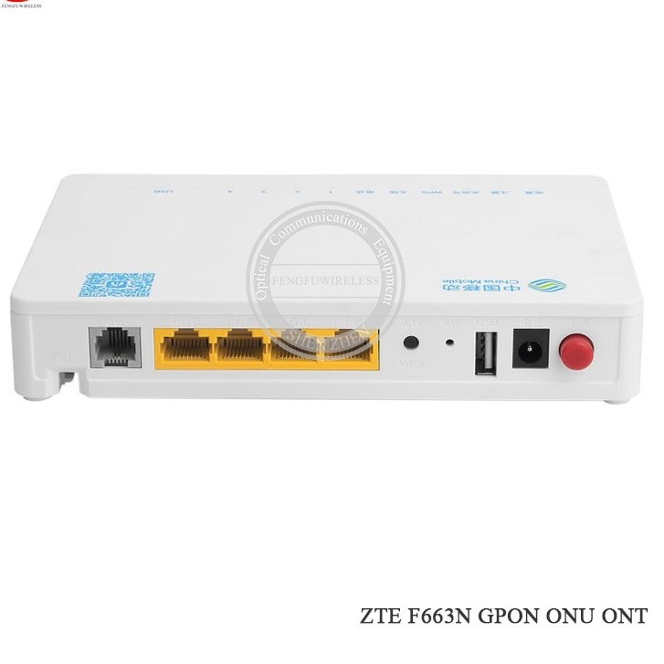 ZTE GPON F663N GPON ONT FTTH GPON ONU