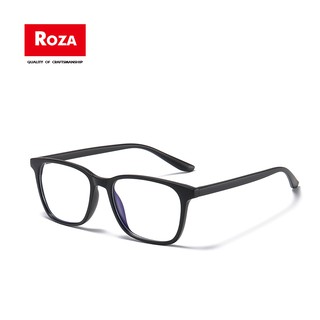 ROZA แสงสีฟ้าแว่นตาตารางกรอบแสง TR90 แว่นตาตามใบสั่งแพทย์ลบแว่นตาผู้ชายแว่นตาออกแบบคลาสสิก