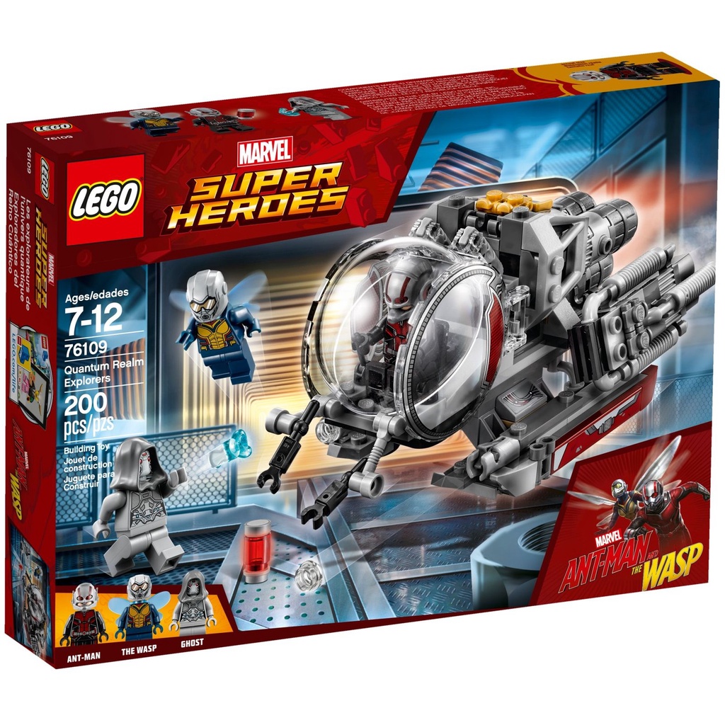 LEGO Marvel Ant-Man Quantum Realm Explorers-76109