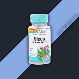 สมุนไพรช่วยการนอนหลับ ( Sleep Formulas, Herbs, Valerian, Hops, Chamomile ) ชนิดเม็ด Solaray