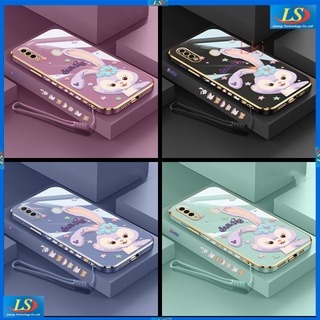 เคส Samsung A20S A70 A10S A20 A30 A31 A51 A71 A12 A21S A50 A50S A30S เคสโทรศัพท์มือถือ ลายการ์ตูนกระต่าย StellaLou TZ