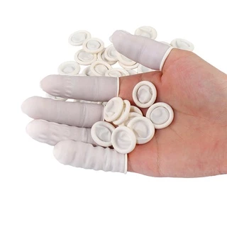 [พร้อมส่ง] ปลอกนิ้วยาง ถุงนิ้ว ถุงสวมนิ้วมือ Finger Cots ห่อใหญ่ 650-700 ชิ้น ((ห่อใหญ่))