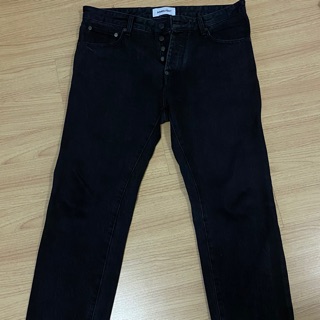 AMBUSH black Nobo stripe jeans