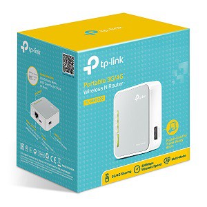 Tplink TL-MR3020 เราเตอร์ไร้สาย WiFi แบบพกพา 3G/4G MR3020 N2