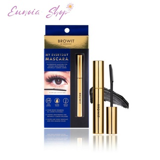 Browit by NongChat My Everyday Mascara 5.5g #Endless Night บราวอิท น้องฉัตร มาสคาร่า สูตรกันน้ำ มาพร้อมแปรงหวี