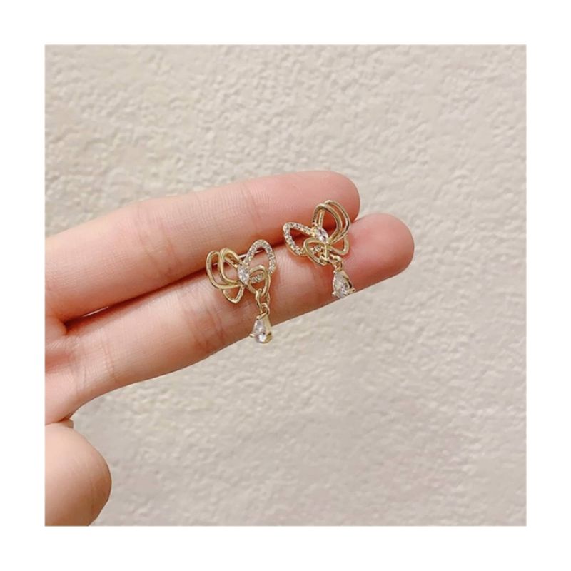 S925 Silver Earing Diamond Reborn