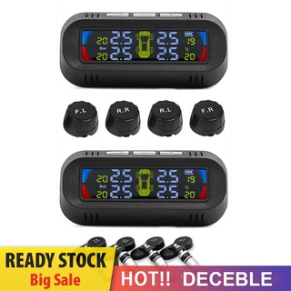 An-10C Tpms เครื่องวัดความดันลมยางรถยนต์พร้อม 4 เซนเซอร์