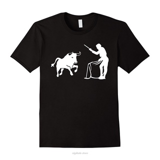 เสื้อยืดผ้าฝ้ายเสื้อยืด พิมพ์ลาย Bullfight คุณภาพสูง แฟชั่นฤดูร้อน สําหรับผู้หญิงL XL  XXL 3XL