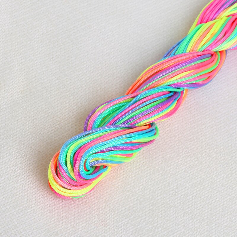เชือกไนล่อนหลากสี 1 มม . สําหรับทําเครื่องประดับ - รูปที่ 4