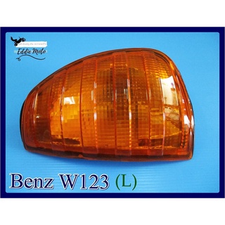 BENZ E-CLASS W123" FRONT" TURN LEFT SIGNAL (LH) "ORANGE" COLOR  // ไฟเลี้ยวหน้าซ้าย เบนซ์อีคลาส สีส้ม งานสวย คุณภาพดี