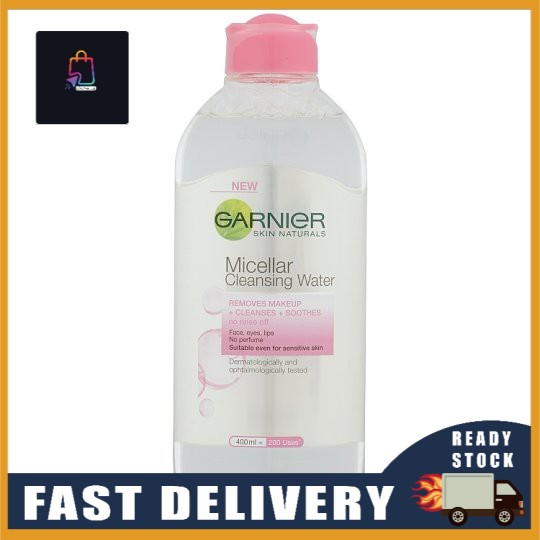 (READY STOCK) Garnier Skin Naturals Micellar Cleansing Water 400ml