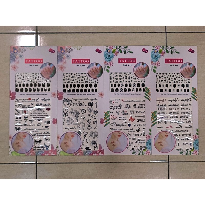 TATTOO STICKER & NAIL STICKER