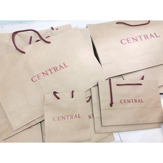 ถุงกระดาษ Central s/m/l/xl