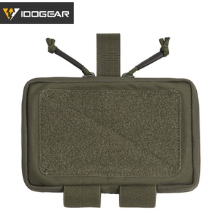 Idogear กระเป๋าเข็มขัดยุทธวิธี กระเป๋าทางการแพทย์ MED MOLLE TRA Style EMT Trauma Kit Carrier Saber Storage Bag Military Scissors Pouch กระเป๋าเครื่องมืออเนกประสงค์ 3583