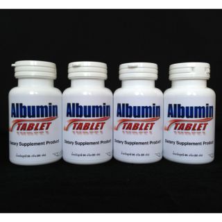 Albumin plus 1300mg. ไข่ขาว 70 เม็ด 1 ขวด