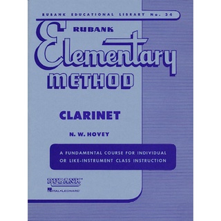 RUBANK ELEMENTARY METHOD – CLARINET