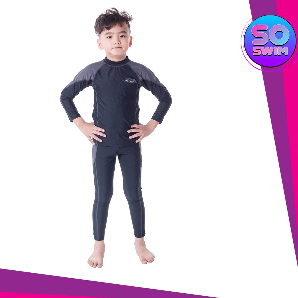 ชุดว่ายน้ําเด็ก / ชุดว่ายน้ําผู้ชาย / ชุดว่ายหญิงรุ่น89029 - รูปที่ 2