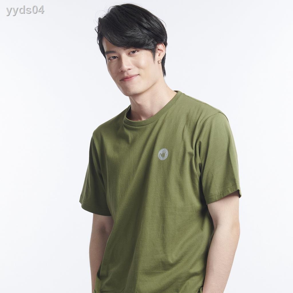 ✖❀▼BODY GLOVE Unisex Basic T-Shirt เสื้อยืด สีเขียวเข้ม-33