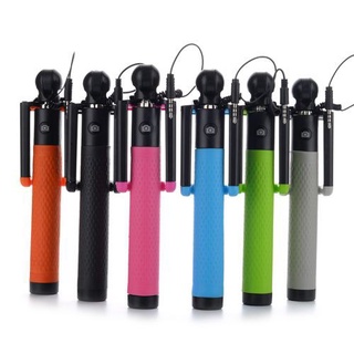 D12S Portable Selfie Stick Handheld Monopod สำหรับมือถือ Iphone และ Android