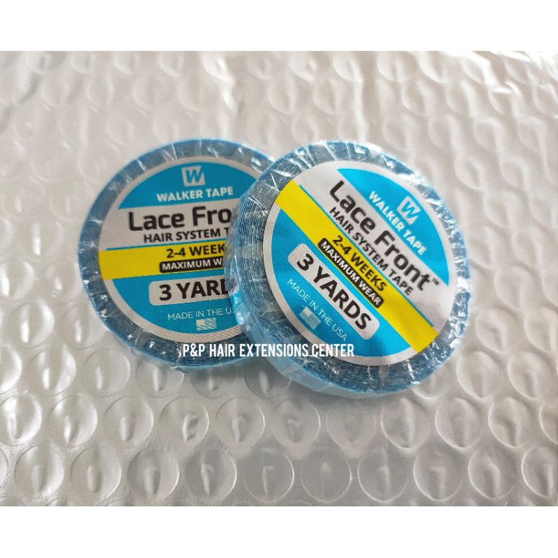 เทปกาวติดวิกผม เทปกาว Walker tape – Lace Front Hair System Tape × 1 ม้วน ความยาว 3 หลา หน้ากว้าง 0.8 เซนติเมตร(0.3 นิ้ว) ราคา ถูกที่สุด ดีลบีเคเค แกลเลอรีภาพที่ 5