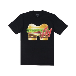 MIGHTY M-BURGER T-SHIRT BLACK