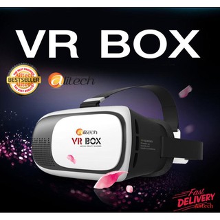 Alitech VR Box 2.0 VR Glasses Headset แว่น 3D สำหรับสมาร์ทโฟนทุกรุ่น (White)