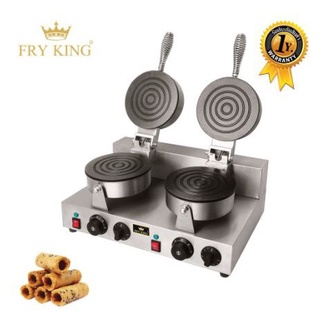 Fry King เตาทองม้วนไฟฟ้า 2 ถาด FR-2 เตาทองม้วน เครื่องทำทองม้วนคู่ เครื่องทำทองม้วน ไฟฟ้า ทำขนมทองม้วน