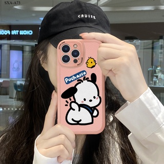 Compatible With Samsung Galaxy A73 A72 A70 A53 A54 A34 A14 A33 A23 5G เคสซัมซุง สำหรับ Case Cartoon Pacha Dog เคส เคสโทรศัพท์ เคสมือถือ Protective Phone Case Dermatoglyphics Back Cover